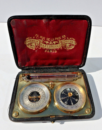 19th century pocket barometer - 19th,