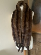 True Vintage Real Fur Wrap