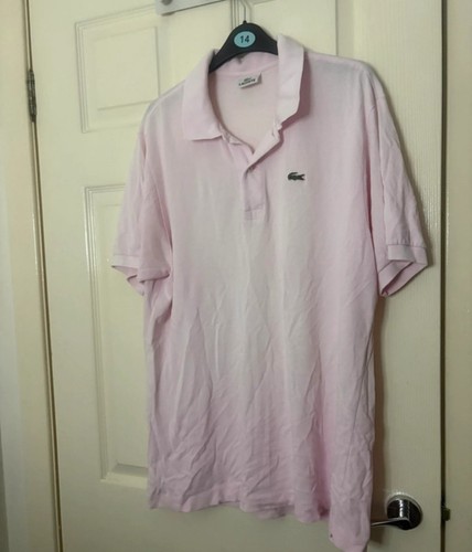 Lacost pink polo - polo, shirt