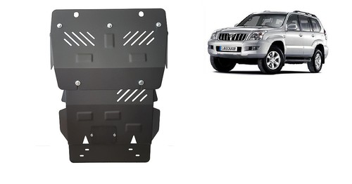 Steel skid plate sump guard - /,