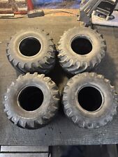 Tamiya Vintage Clodbuster Bullhead Tyres VGC Rc Car Spares X4 