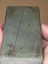 Green Wavey, Speckled Natural Sharpening Stone
