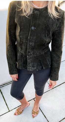Zara 100 leather jacket with - 100%,