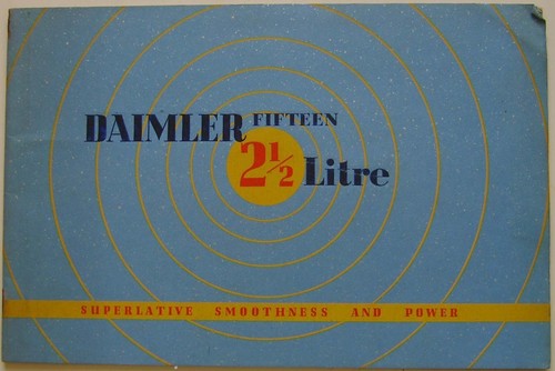 Daimler fifteen db18 litre - db18,