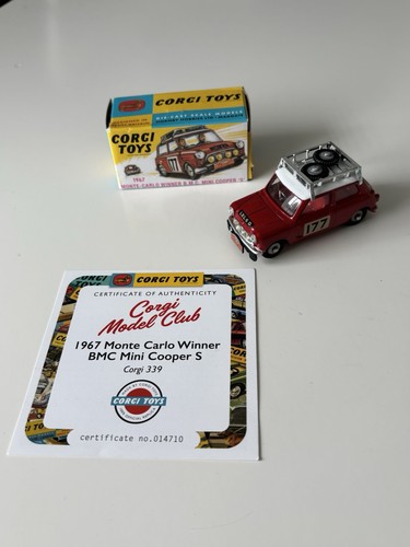 Corgi 339 bmc mini - bmc, cooper