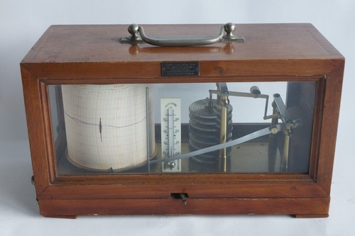 Recording barometer