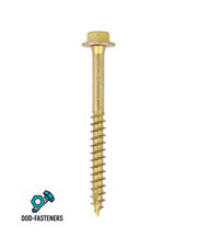 Solo Coach Screw Yellow Zinc
