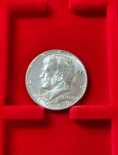 1968 kennedy half dollar - 1968,