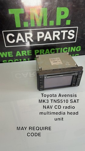 Toyota avensis mk3 tns510 sat - avensis,