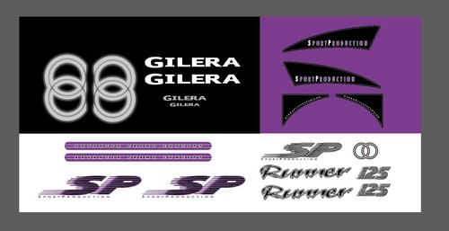 Gilera runner purple viola - purple,