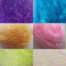 Angelina Fibres Fibres Iridescent Colour Felting 30g 10g Glittery Hair Fine Pack