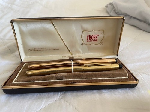 Vintage cross pen set - pen,