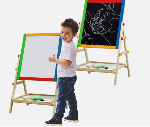 Kids wooden 1 blackboard - wooden,