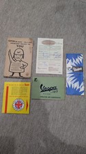 Vespa Manual, MOT Certificate & Leaflets (Vintage)
