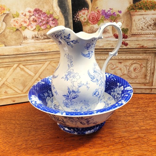 Spode wash jug and bowl - and,