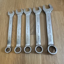 Snap On Tools OEXM Short Combination Spanner Wrench Loose 10, 12, 13, 14, 17mm 