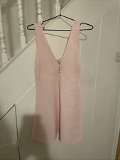 Zara Pink Women Short Dress Size Small Brand New With Tags