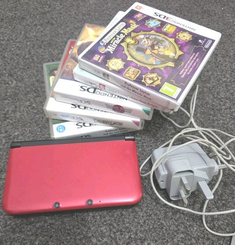Nintendo 3ds red console - xl,