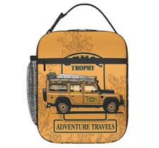 Land Rover Camel Trophy Cooler Insulated Lunch Bag Bag Yellow