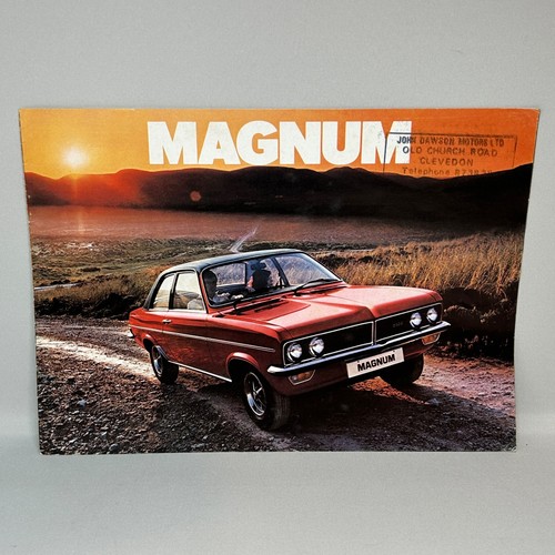 Vintage vauxhall magnum - vintage,