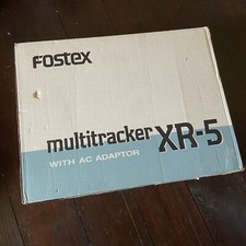🔥 Fostex 🔥 multitracker XR-5 🔥 WITH AC ADAPTOR 🔥 Original Box & Manual