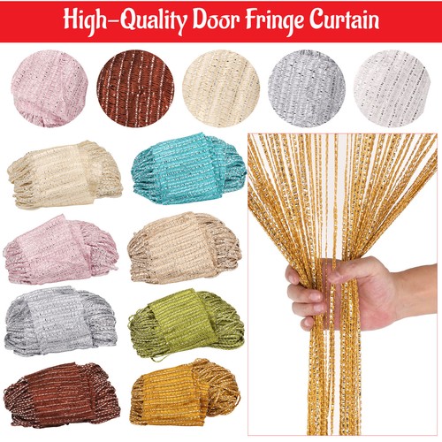 Hanging string curtains - curtains, panels