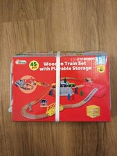 Wooden Train Set + Playable