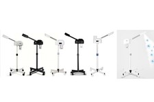 Pro Stand Facial Steamer Ozone & Aroma Steam Beauty Salon Spa With UK LCD Screen