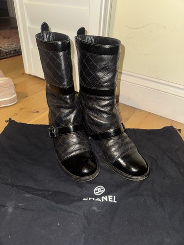 Vintage chanel black - chanel, lambskin