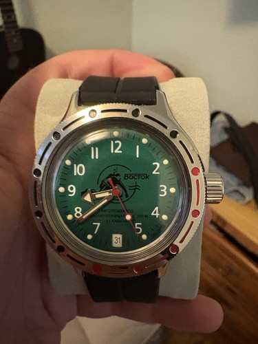 Vostok amphibia 420307 scuba - vostok,