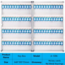 Key Lock Box Wall Mount, 96
