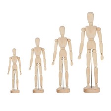 Wooden Manikin Flexible Limbs