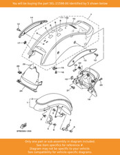 YAMAHA Holder, Wire 2