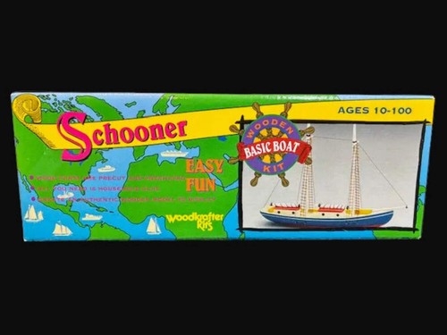 Schooner wooden boat - schooner,
