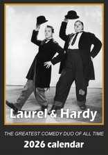 Laurel & Hardy 2026 wall calendar