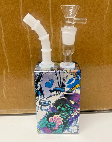 Smoking box 10cm glass - box,