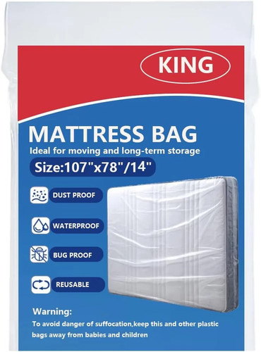King mattress bag for moving - king,