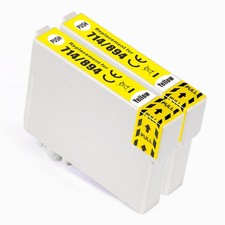 2 Yellow Ink Cartridges for