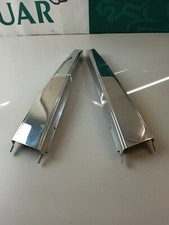 Jaguar XJ40 Stainless Steel Chrome B Post Trim Covers Pair.