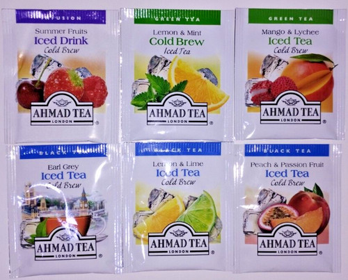 Ahmad cold brew iced tea - cold,