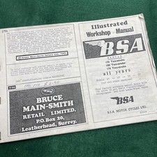 BSA Bantam 125 150 175 D1 D3