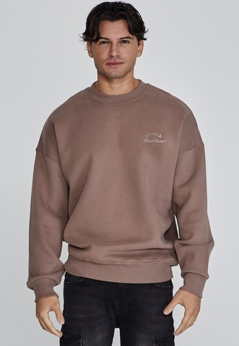 Siksilk mens brown graphic - mens,