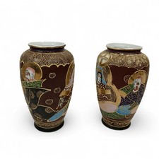 Pair Of Japanese Satsuma Style