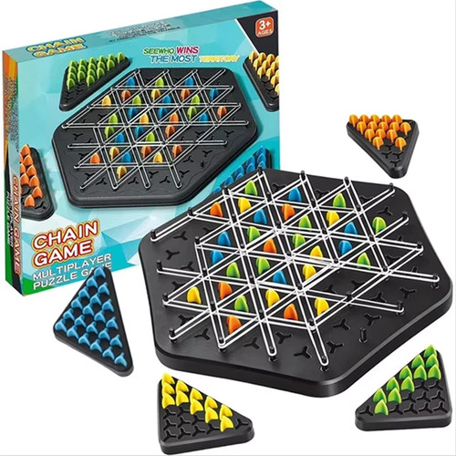 Fun chain triangle game - triangle,