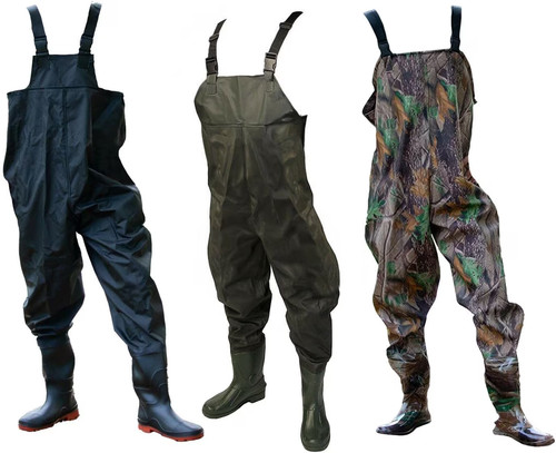 Chest waders and boots - and,