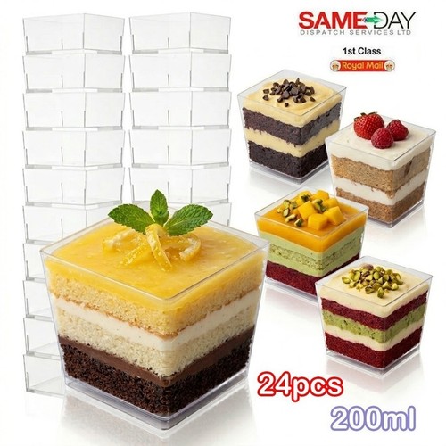 Pcs dessert clear - pcs,