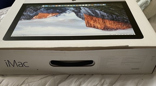 Apple imac original empty box - empty,