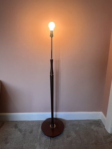 Danish teak floor lamp - danish,