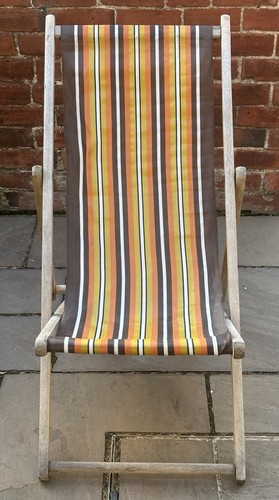 Vintage deck chair - vintage, with