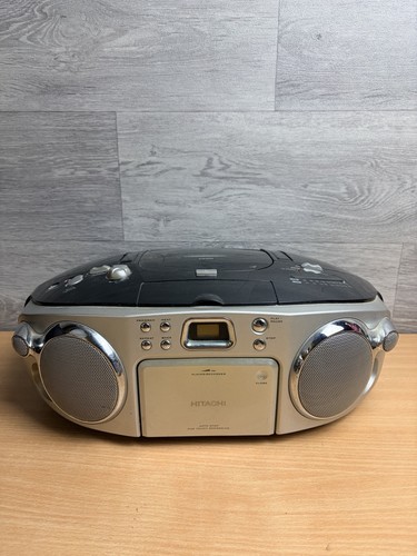 Hitachi boombox cd radio - hitachi,